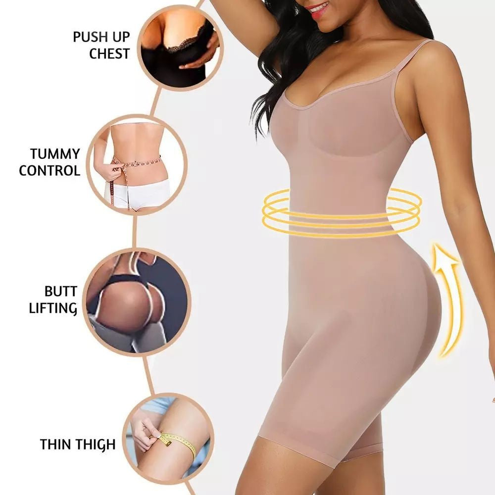 WOMEN FOR SURE®Body sin costuras para control de cuerpo completo para todos los días (COMPRAR 1 Y OBTENER 2)
