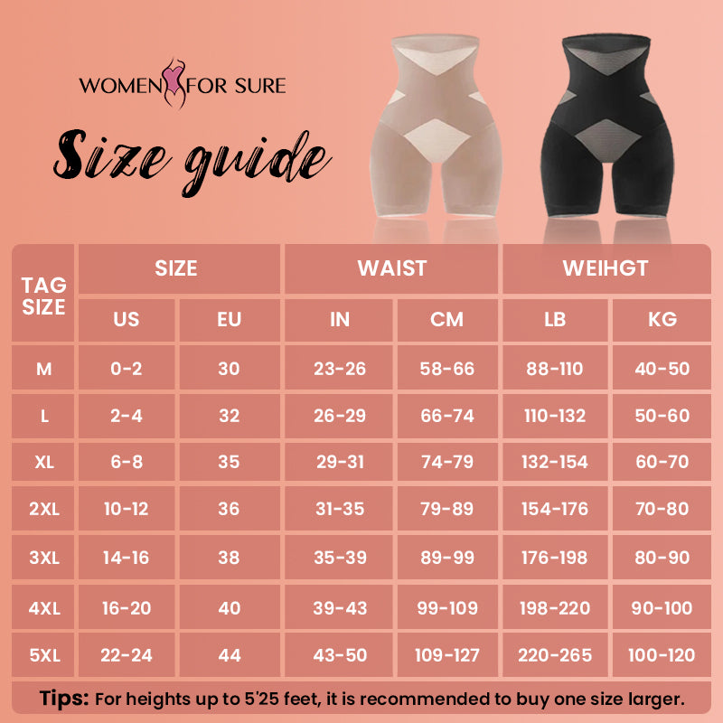 WOMEN FOR SURE®【2024 Upgrade】Cross Compression Abs & Booty High Waisted Shaperwear- Beige（BUY 1 GET 2）