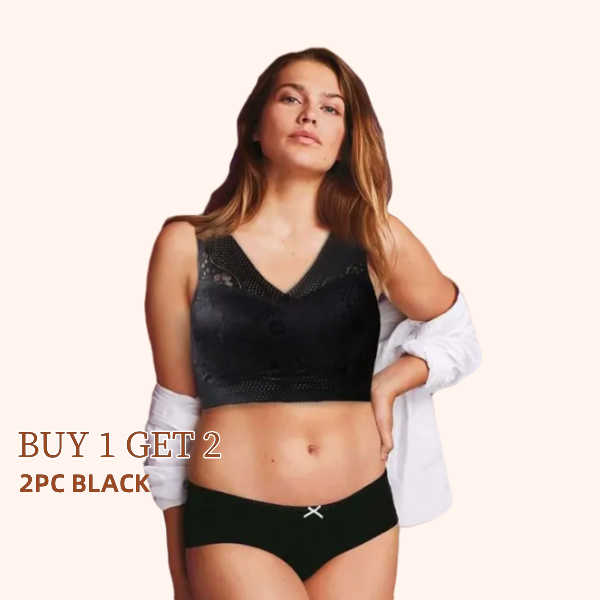 WOMEN FOR SURE® BEAUTIFUL BACK BREATHABLE THIN BRA(BUY 1 GET 1 FREE)