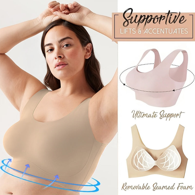 WOMEN FOR SURE®Sujetador inalámbrico moldeador ultra cómodo (COMPRE 1 Y OBTENGA 2)